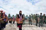 Komando Resort Militer (Korem) 133/Nani Wartabone, Provinsi Gorontalo, edukasi bela negara untuk para pelajar peserta Siswa Mengenal Nusantara (SMN) tahun 2018 asal Provinsi Lampung, Senin.