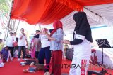 Perum Jamkrindo selaku koordinator kegiatan BUMN Hadir Untuk Negeri, dan Perum Perumnas melaksanakan kegiatan lomba tradisional dalam rangka memeriahkan HUT Kemerdekaan RI ke-73 di Gorontalo, Sabtu (18/8)