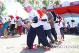 Perum Jamkrindo selaku koordinator kegiatan BUMN Hadir Untuk Negeri, dan Perum Perumnas melaksanakan kegiatan lomba tradisional dalam rangka memeriahkan HUT Kemerdekaan RI ke-73 di Gorontalo, Sabtu (18/8)