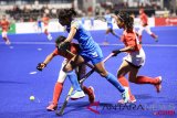 Hoki Putri Indonesia Lawan India