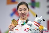 Penyerahan Medali Wushu Changquan Putri