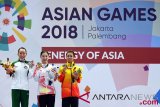 Penyerahan Medali Wushu Changquan Putri