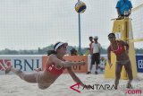 Penyisihan Voli Pantai Wanita Jepang Vs Indonesia