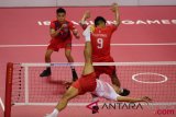 Sepak Takraw Penyisihan Ganda Putra Indonesia vs Filipina