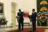 Jokowi sambut presiden Namibia dengan ucapara kenegaraan