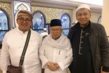 Fadli Zon, Fahri Hamzah dan Kapitra bertemu Ma'ruf Amin di Mekah