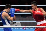 Tinju Final Welter 64kg Ikboljon vs Chinzorig