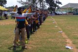 Kodam XII/Tanjungpura gelar lomba panahan TNI Open Archery Championship dalam rangka memperingati HUT ke-73  Tentara Nasional Indonesia di Sport Center Kodam XII/Tanjungpura, Sungai Raya, Kubu Raya pada Sabtu, (15/9). (Foto Istimewa)
