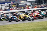 Hasil Moto2 GP Argentina: Dimas Ekky terjatuh, Lorenzo Baldassari jadi juara