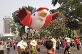 Momo maskot Asian Para Games diarak