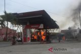 SPBU SAWAHAN PADANG TERBAKAR