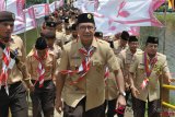 Pembukaan Perkemahan Pramuka Santri Nusantara 