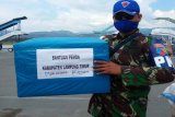 Bantuan makanan dari Lampung Timur telah disalurkan