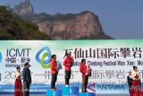 Hinayah raih perunggu turnamen Climbing master di China