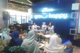 Salah satu produk susu anak usia satu tahun ke atas, Nestle Lactogrow menggelar Workshop Grow Happy Parenting, di Kordinat Resto Duta Mall Banjarmasin, Rabu (28/11).Foto:Antaranews Kalsel/Arianto.