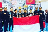 Tim karate pelajar Indonesia bawa pulang 10 emas dari Belgia