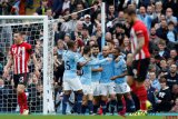 Liga Inggris: Babak Pertama Manchester City unggul 4-1 atas Southampton