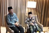 Mahfud meets Kiai Maimun to discuss nation`s problems