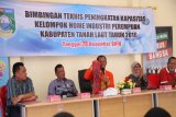 Dinas Pengendalian Penduduk Keluarga Beremcana Pemberdayaan Perempuan dan Perlindungan Anak Tanah Laut menggelar bimbingan teknis home industri perempuan, Jum'at (28/12).Foto:Antaranews Kalsel/Arianto.