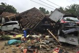 Kerusakan Akibat Tsunami Banten 