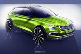 Berikut tampilan eksterior hatchback Scala