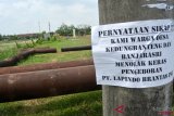 TOLAK PENGEBORAN SUMUR GAS LAPINDO