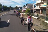 Pawai komunitas sepeda ontel meriahkan HUT Pasaman Barat