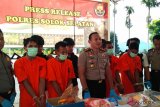Empat pelaku pembunuhan di Kawasan Saribu Rumah Gadang ditangkap setelah enam bulan buron