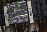 Saham Spanyol jatuh melemah menikmati keuntungan selama tiga hari