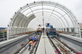 Progres Pembangunan LRT Jabodebek 