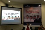 Survei Charta Politika: Suara Jokowi-Ma'ruf dan Prabowo-Sandiaga Stagnan