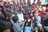 Tinjauan Menhub ke Dermaga 16 Ilir Palembang