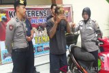 Polres Temanggung ringkus residivis pencurian motor di Cikarang