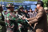 Di Kota Magelang, TMMD bangunkan talud pencegah longsor