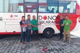 Karyawan PT Telkom Kalteng semakin antusias donor darah