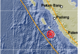 52 aftershocks recorded following Saturday's 6.0 magnitude quake in Mentawai of West Sumatra