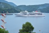 Kapal pesiar MS Europa berbendera Bahamas sandar di Sabang