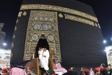 Presiden Jokowi  masuk ke Kabah