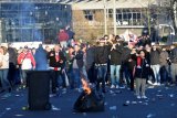 Akar kerusuhan antarsuporter bola  di Amsterdam