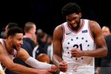 Putaran pertama playoff NBA Sixers perbesar keunggulan 3-1 atas Nets