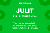 Line menghadirkan fitur Ramadan, dari Julit hingga Baper