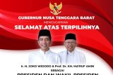 Gubernur NTB ucapkan selamat kepada Jokowi-Ma'ruf Amin
