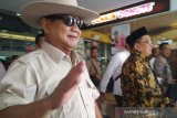 Prabowo ke Solo gunakan pesawat charter hadiri acara keluarga