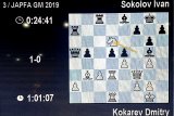 Kokarev taklukkan Sokolov, Susanto remis lagi
