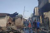 66 bangunan warga di Tanah Abang hangus  terbakar