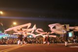 Pembukaan Seleksi Tilawatil Qur'an (STQ) Nasional XXV di Alun-Alun Sungai Kapuas, Pontianak, Kalimantan Barat, Sabtu (29/6/2019) malam. STQ Nasional XXV tersebut diikuti ratusan penghafal Al Quran se-Indonesia. ANTARA KALBAR/HO/Agung Widura/jhw