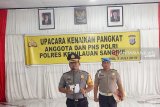 52 Bintara Polres Kepulauan Sangihe naik pangkat