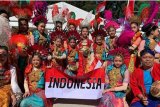 Tim tari pelajar Indonesia raih penghargaan di festival budaya Inggris-Georgia