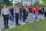 Polres Tomohon alksanakan pengamanan Pengucapan Syukur