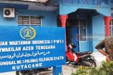 Kantor PWI Aceh Tenggara diduga berusaha dibakar, ditemukan bekas jilatan api